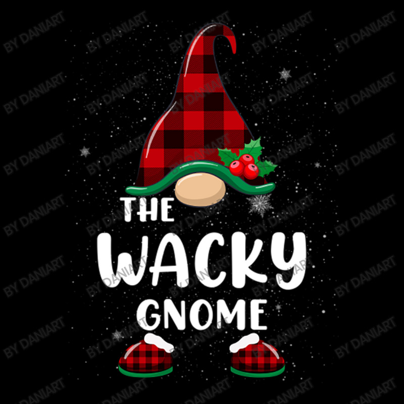 Wacky Gnome Buffalo Plaid Matching Family Christmas Pajama Funny Gift Men's 3/4 Sleeve Pajama Set | Artistshot