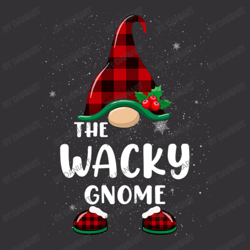 Wacky Gnome Buffalo Plaid Matching Family Christmas Pajama Funny Gift Vintage Hoodie | Artistshot