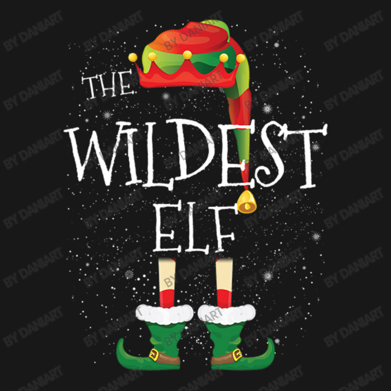 Wildest Elf Family Matching Christmas Group Funny Gift Flannel Shirt | Artistshot