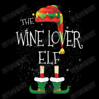 Wine Lover Elf Family Matching Christmas Group Funny Gift Men's 3/4 Sleeve Pajama Set | Artistshot