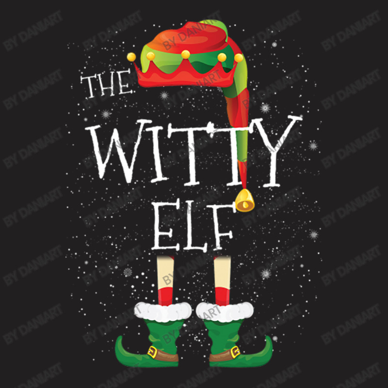 Witty Elf Family Matching Christmas Group Funny Gift T-shirt | Artistshot