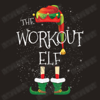 Workout Elf Family Matching Christmas Group Funny Pajama Gift Tank Top | Artistshot