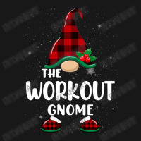 Workout Gnome Buffalo Plaid Matching Family Christmas Pajama Funny Gif Flannel Shirt | Artistshot