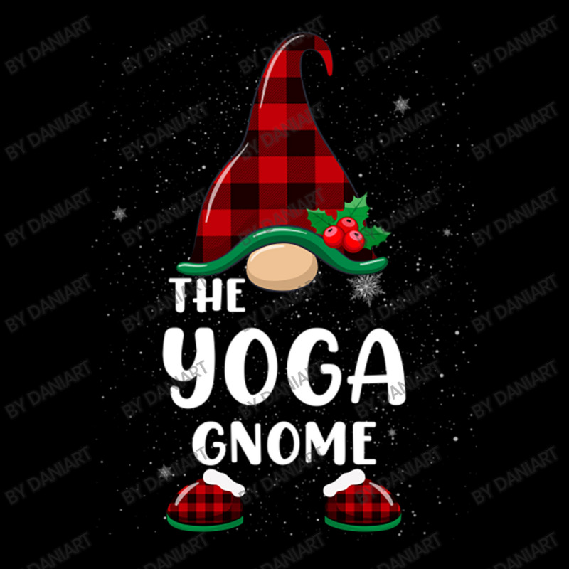 Yoga Gnome Buffalo Plaid Matching Family Christmas Pajama Zipper Hoodie | Artistshot