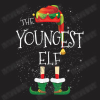 Youngest Elf Family Matching Christmas Group Funny Gift T-shirt | Artistshot