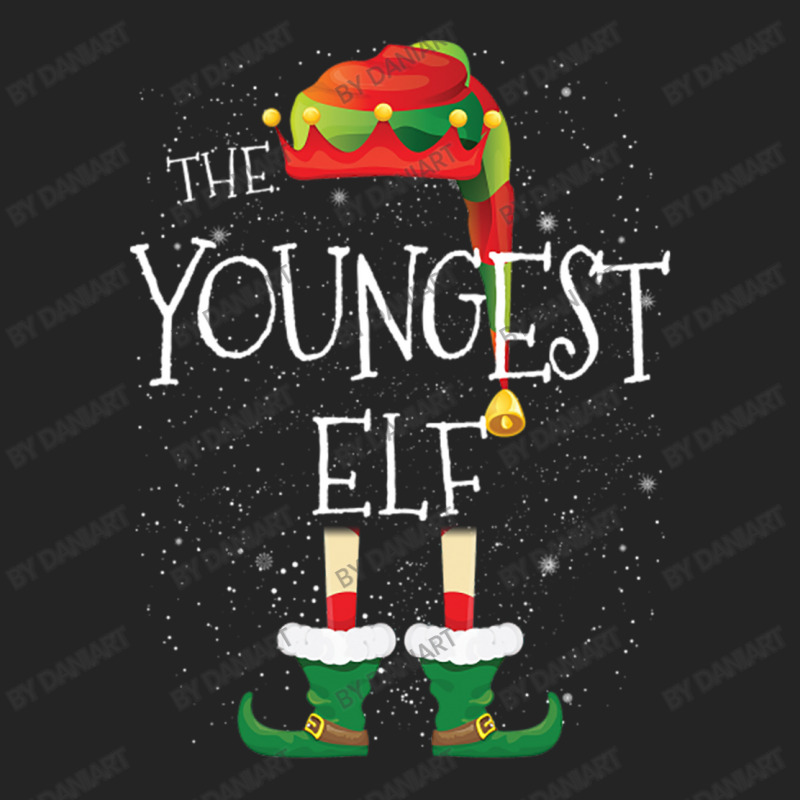 Youngest Elf Family Matching Christmas Group Funny Gift 3/4 Sleeve Shirt | Artistshot