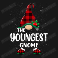 Youngest Gnome Buffalo Plaid Matching Family Christmas Pajama Funny Gi Flannel Shirt | Artistshot