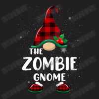 Zombie Gnome Buffalo Plaid Matching Family Christmas Pajama Funny Gift T-shirt | Artistshot