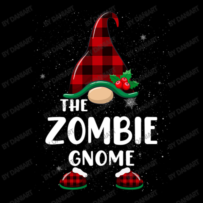 Zombie Gnome Buffalo Plaid Matching Family Christmas Pajama Funny Gift Men's 3/4 Sleeve Pajama Set | Artistshot