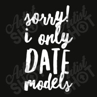 I Only Date Models Scorecard Crop Tee | Artistshot