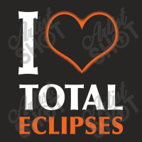 I Heart Total Eclipses Ladies Fitted T-shirt | Artistshot