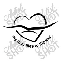 My Love Flies To The Sky Zipper Hoodie | Artistshot