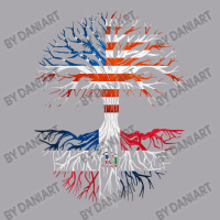 American Grown Dominican Roots Tree Dominican Republic Flag Usa Flag Youth 3/4 Sleeve | Artistshot