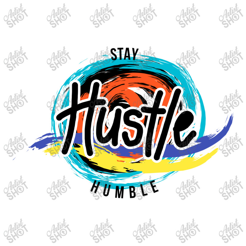 Stay Hustle Humble Circle Crop Top by WawanRidwan | Artistshot