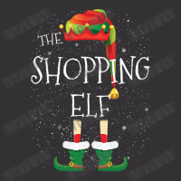 Shopping Elf Family Matching Christmas Group Funny Pajama Gift Vintage Hoodie | Artistshot