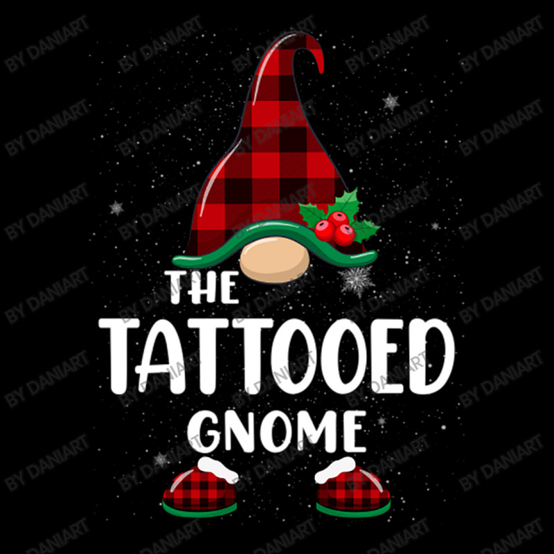 Tattooed Gnome Buffalo Plaid Matching Family Christmas Pajama Funny Gi Pocket T-shirt | Artistshot