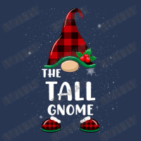 Tall Gnome Buffalo Plaid Matching Family Christmas Pajama Men Denim Jacket | Artistshot