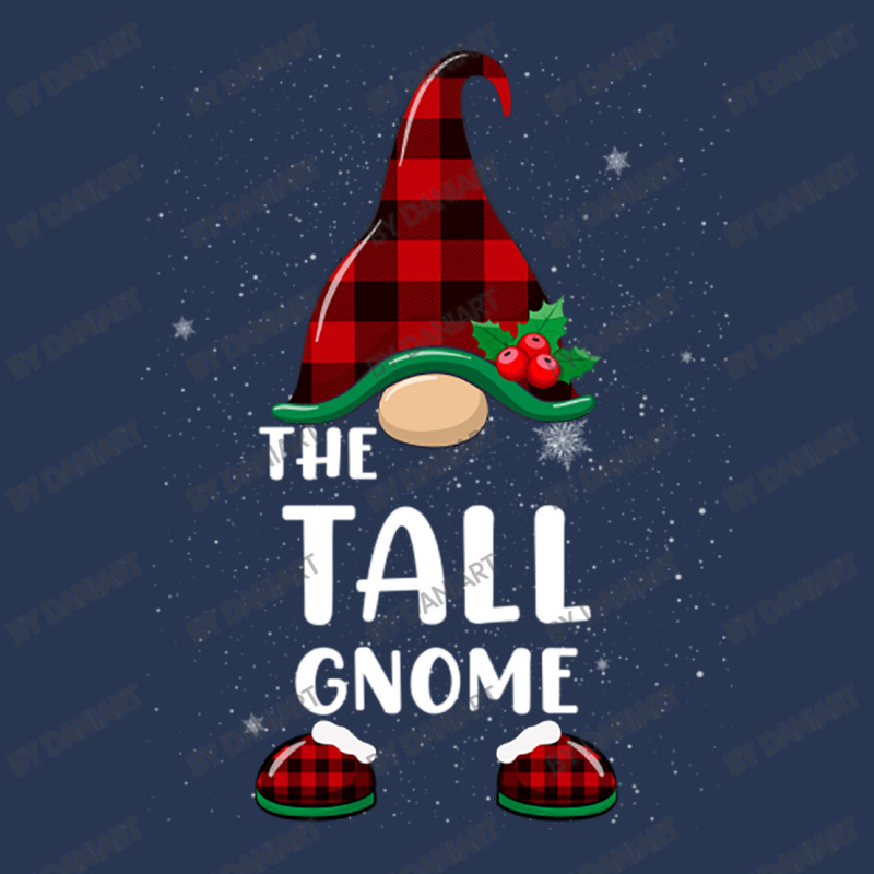 Tall Gnome Buffalo Plaid Matching Family Christmas Pajama Men Denim Jacket | Artistshot