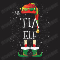 Tia Elf Family Matching Christmas Group Funny Pajama Gift T-shirt | Artistshot