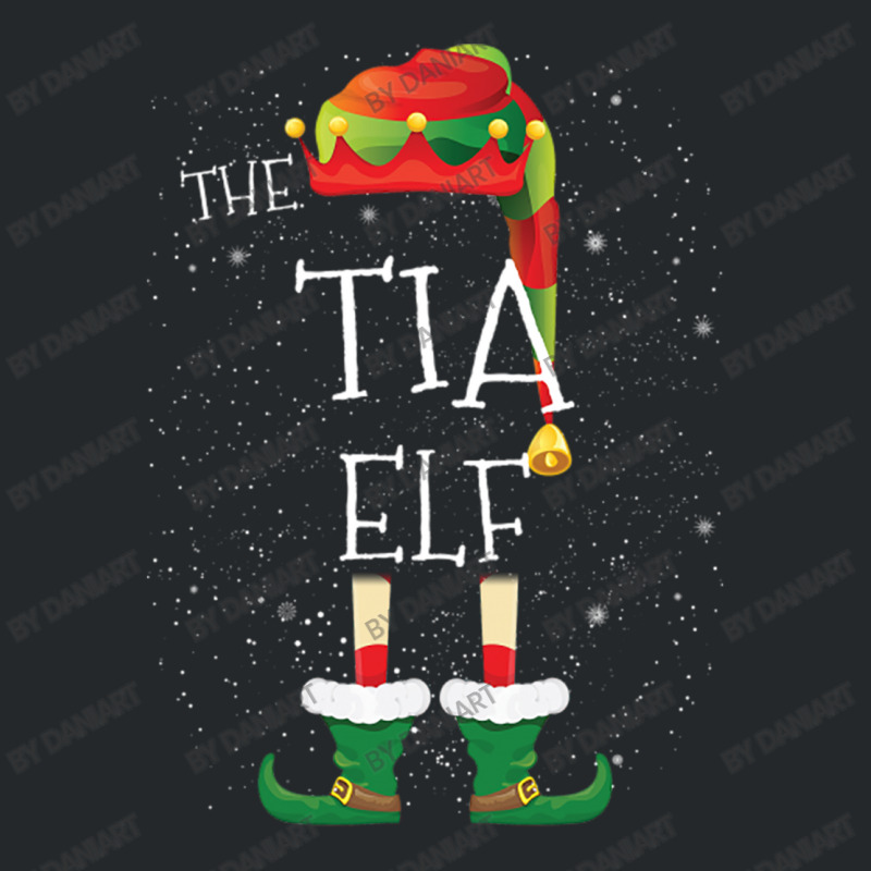 Tia Elf Family Matching Christmas Group Funny Pajama Gift Crewneck Sweatshirt | Artistshot