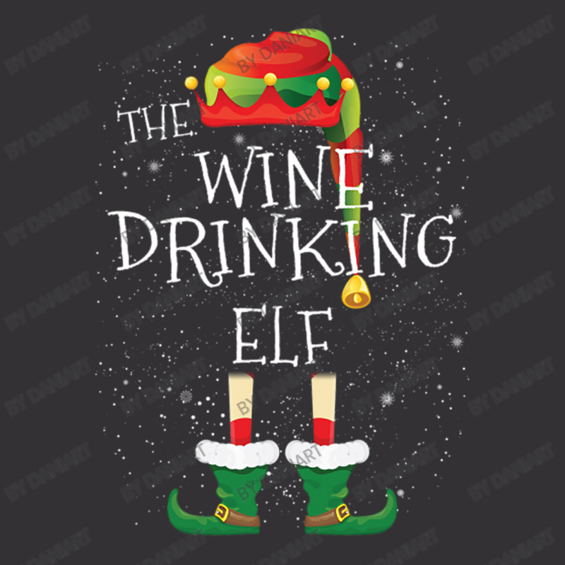 Wine Drinking Elf Family Matching Christmas Group Funny Gift Vintage Short | Artistshot