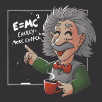 Energy = More Coffee Funny Einstein Theory Vintage Hoodie | Artistshot