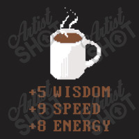 Coffee Plus To Stats T-shirt | Artistshot