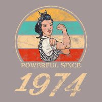 Womens Birthday - Vintage - Powerful Since 1974 Vintage Short | Artistshot