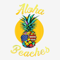 Pineapple Aloha Beaches Rainbow Retro Vintage Hawaiian Graphic T-shirt | Artistshot