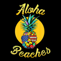 Pineapple Aloha Beaches Rainbow Retro Vintage Hawaiian Long Sleeve Shirts | Artistshot