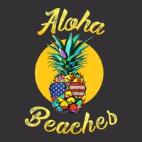 Pineapple Aloha Beaches Rainbow Retro Vintage Hawaiian Vintage Hoodie | Artistshot