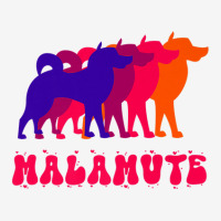 Alaskan Malamute Dog Breed Cute Retro Design Graphic Youth T-shirt | Artistshot