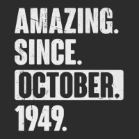 Amazing Since October 1949 Funny 73 Year Old 73rd Birthday Exclusive T-shirt | Artistshot