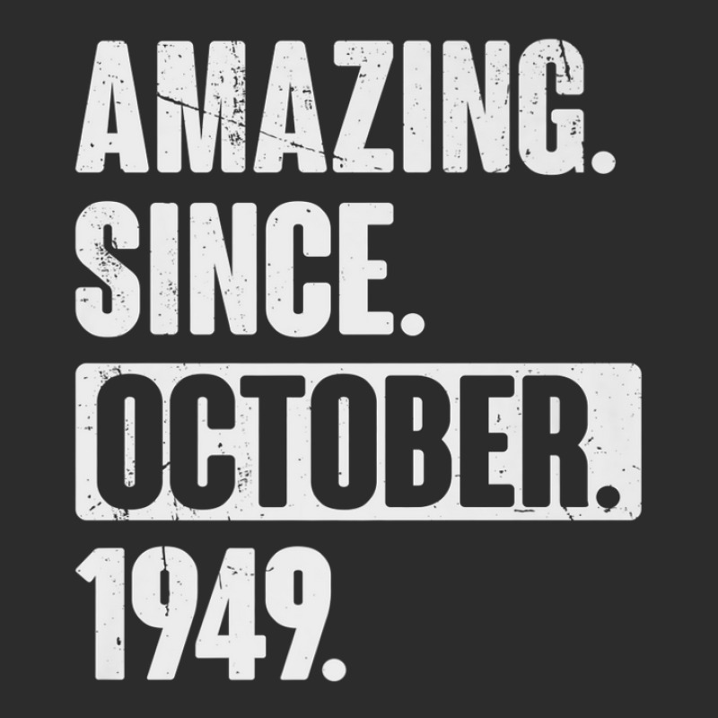 Amazing Since October 1949 Funny 73 Year Old 73rd Birthday Exclusive T-shirt | Artistshot