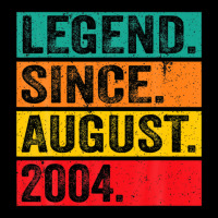 Legend Since August 2004 18th Birthday Retro 18 Years Old Unisex Jogger | Artistshot