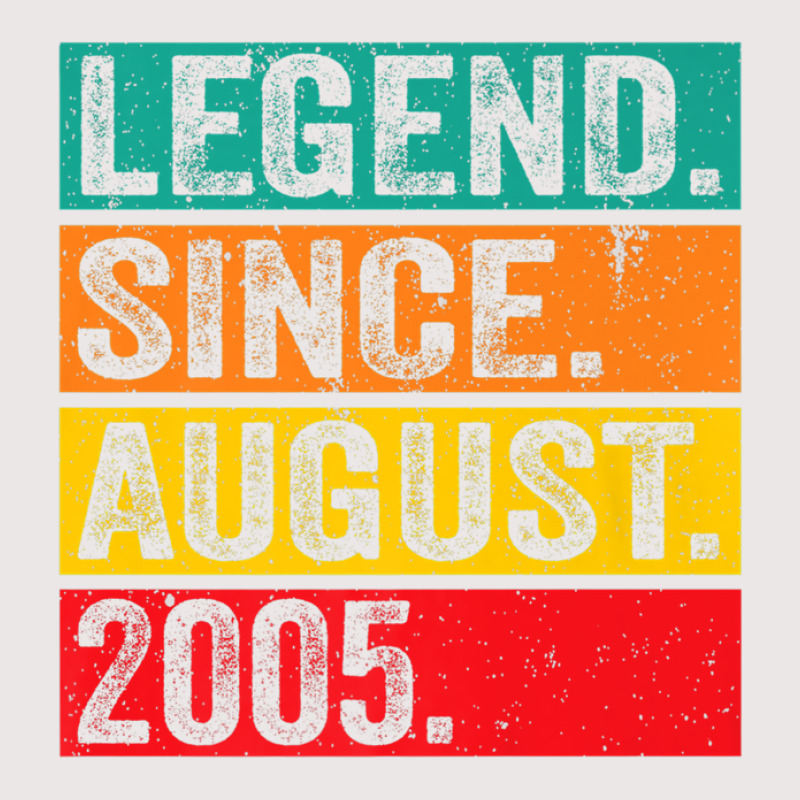 Legend Since August 2005 17th Birthday Retro 17 Years Old Pocket T-shirt | Artistshot