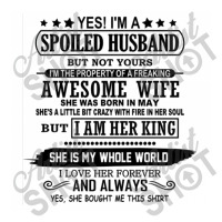 Spoiled Husband  ,awesome Wife Long Sleeve Shirts | Artistshot