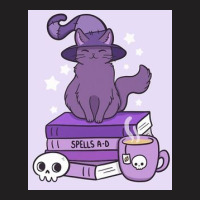 Feline Familiar Spells Cat T-shirt | Artistshot