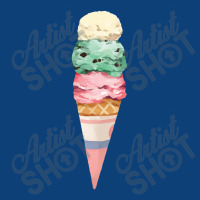 Vanilla Mint Strawberry Ice Cream Cone,three Scoops Bucket Hat | Artistshot