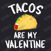 Tacos Are My Valentine Valentine's Day Unisex Sherpa-lined Denim Jacket | Artistshot