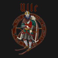 Ullr  God Of Archery  Viking Gifts Hunting Ski Flannel Shirt | Artistshot