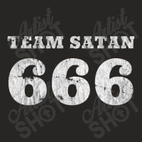 Team Satan Ladies Fitted T-shirt | Artistshot