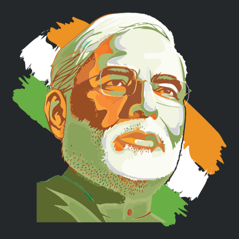 Narendra Modi India Prime Minister Namo Bjp Supporter Crewneck Sweatshirt by JONNELLENORTONN | Artistshot