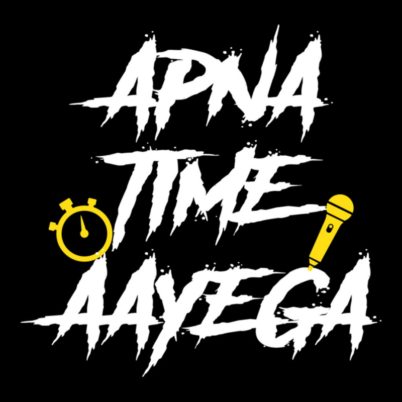 Apna Time Aayega Bollywood Gully Hindi Quote Women's V-Neck T-Shirt by JONNELLENORTONN | Artistshot