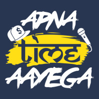 Apna Time Aayega Bollywood Hindi Quote Men Denim Jacket | Artistshot