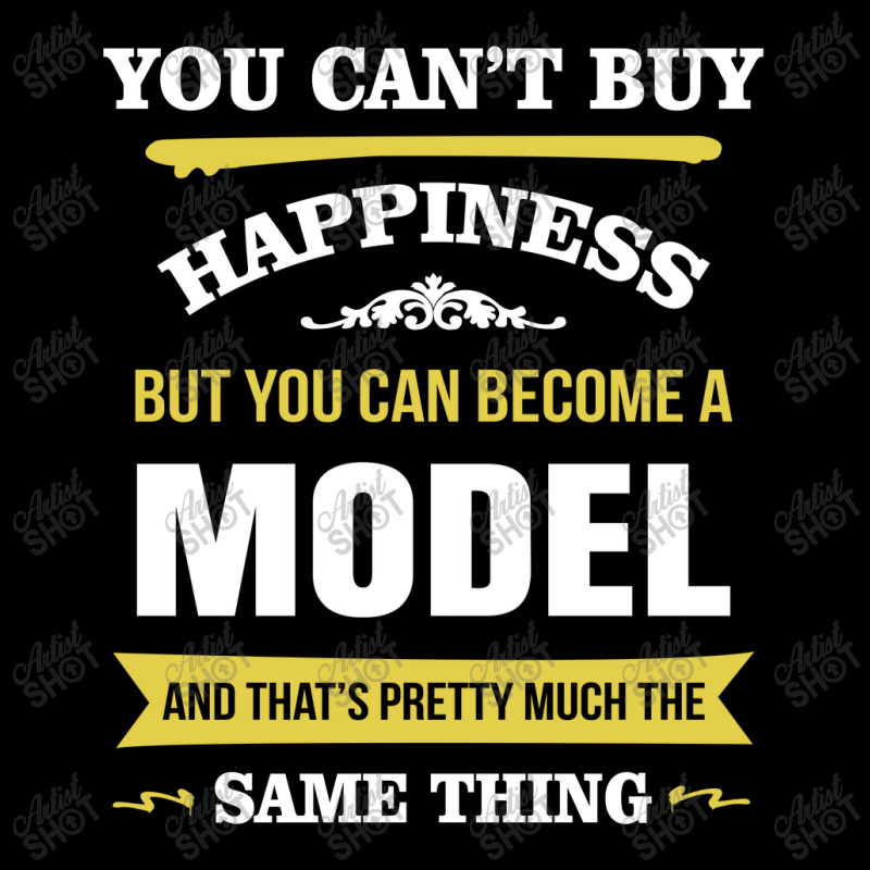 Happiness Is Being A Model. Cool Gift Toddler Sweatshirt | Artistshot