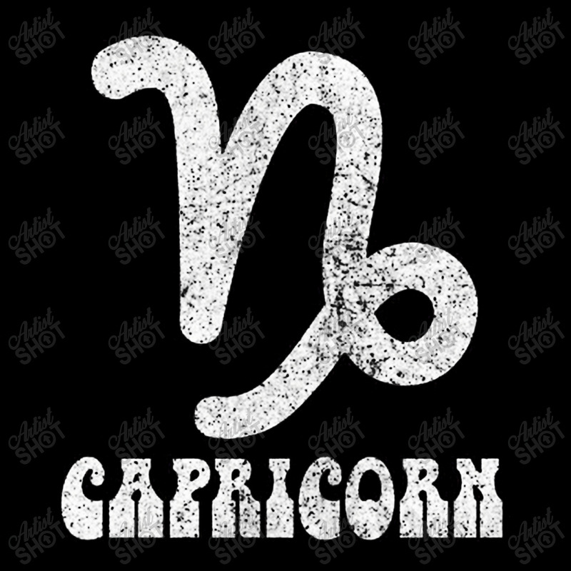 Capricorn Retro Zodiac Symbol Faded Style Design Toddler Sweatshirt | Artistshot