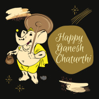 Happy Ganesh Chaturthi Scorecard Crop Tee | Artistshot