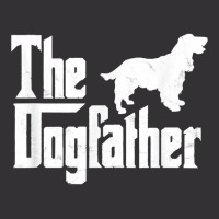 Cocker Spaniel The Dogfather Funny Dog Owner Vintage Hoodie | Artistshot