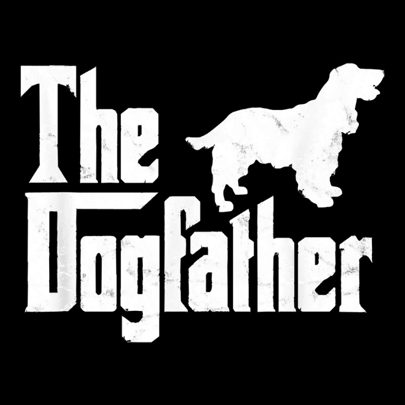 Cocker Spaniel The Dogfather Funny Dog Owner Lightweight Hoodie by Ja98 | Artistshot